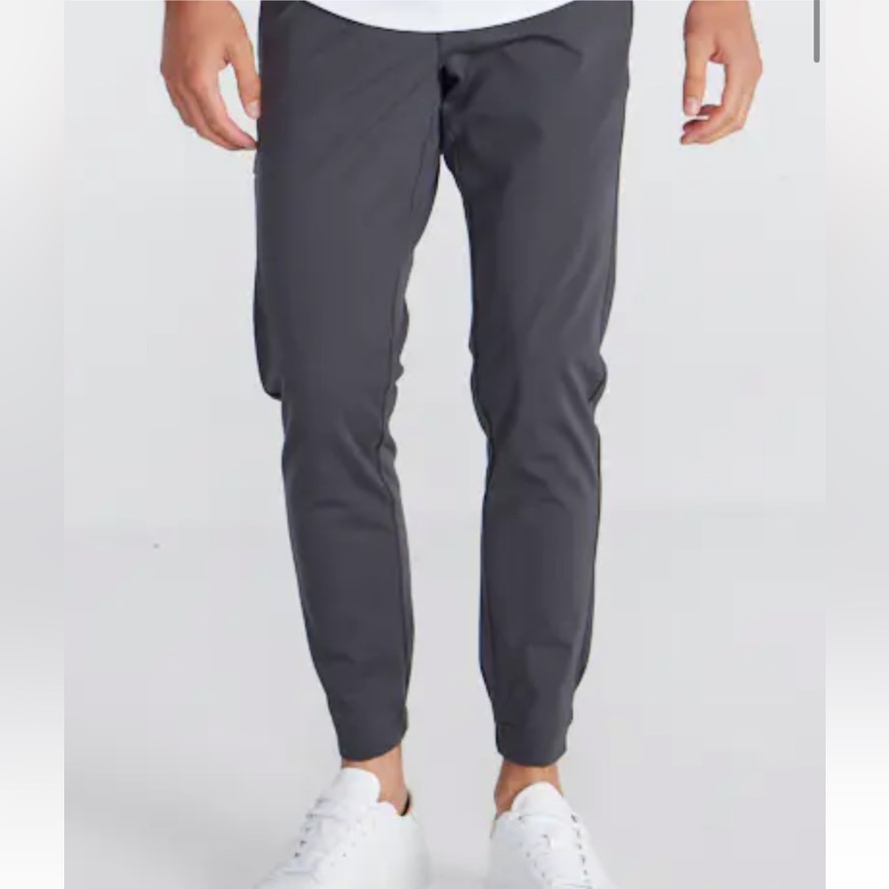 BYLT Basics Men's Every Day Jogger Pants- Dark Gray